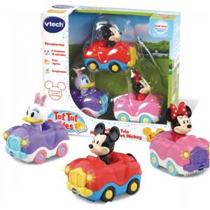 Coffret Tut Tut Bolide Trio Minnie Mickey