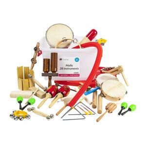 Fuzeau - Malle de 28 instruments de musique