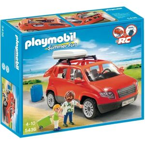 Voiture avec coffre de toit - Playmobil - 5436