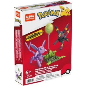 Mega Construx - Pokemon Noctali et Mentali à assembler - Briques de construction - Dès 6 ans