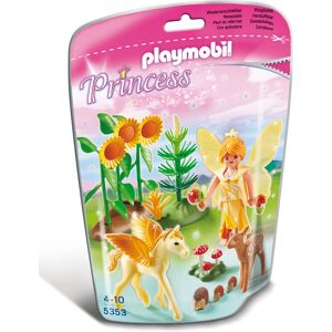 Playmobil Princess - Fée Automne avec poulain ailé doré - PlaymobilPrincess - 5353