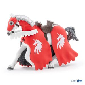 Figurine Cheval du chevalier licorne à la lance - Papo - Publicité