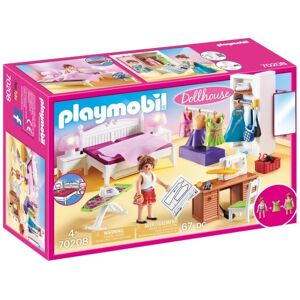 - Chambre avec espace couture - 70208 - Playmobil® Dollhouse - Publicité