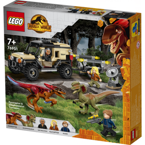 Le transport du Pyroraptor et du Dilophosaurus - LEGO® Jurassic World™ - 76951