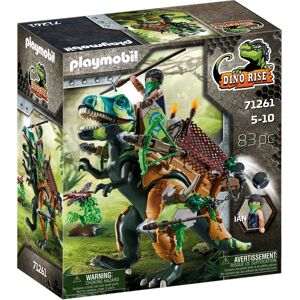 - Tyrannosaure et soldat - 71261 - Playmobil® Dino Rise - Publicité