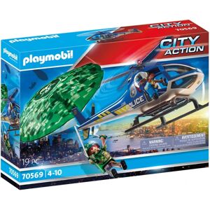 - Helicoptere de police et parachutiste  - 70569 - Playmobil® City Action