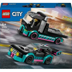 60406 - La voiture de course et le camion de transport de voitures - LEGO® City - Publicité