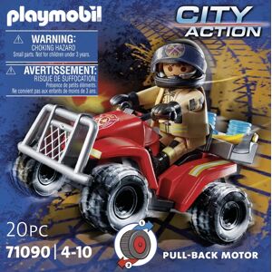 - Pompier et quad  - 71090 - Playmobil® City Action - Publicité