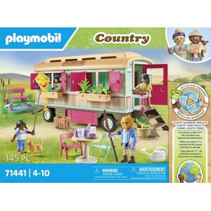 Roulotte café boutique - Playmobil®  La vie à la ferme - 71441 - Publicité