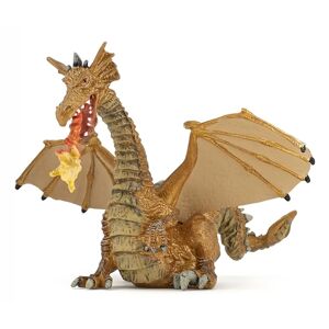 Dragon Figurine Dragon or avec flamme - Papo