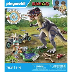 Playmobil - Explorateur avec moto et tyrannosaure - 71524 - Publicité