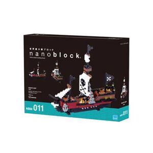 Nanoblock bateau de pirate - Publicité