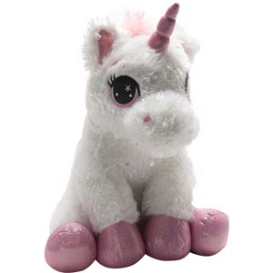 GIOplush Unicorn jouet en peluche White 25 cm