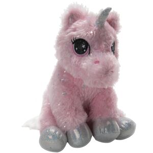 GIOplush Unicorn jouet en peluche Pink 25 cm