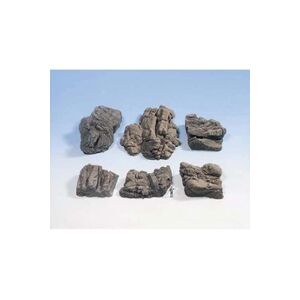 NOCH - 58452 - modélisme ferroviaire - pièces de roches struc. de grès - 6 pièces - Publicité