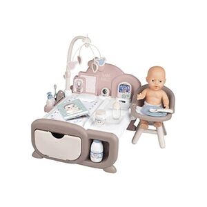 Smoby Set de nurserie Cocoon Baby Nurse avec Accessoires - Publicité