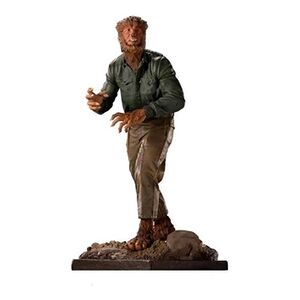 Iron Studios Figurine - Universal Monsters - The Wolf Man - Publicité