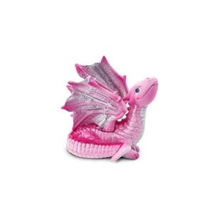 Safari Ltd Safari protagoniste dragon junior 7 x 6 x 7,5 cm rose - Publicité