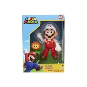 Jakks Pacific Figurine - - Super Mario Bros : Mario de Feu - 10 cm - Publicité