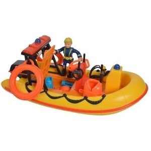 Simba set de jeu Pompier Sam avec bateau 19 cm jaune/orange - Publicité