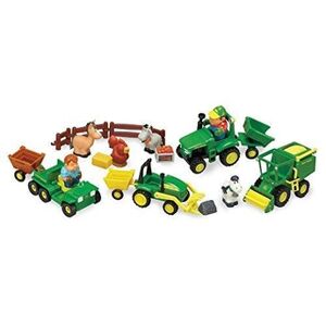 Tomy John Deere, 1er coffret de jeu pour l'agriculture, l'amusement à la ferme - Publicité