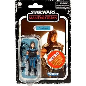 Hasbro Star Wars The Mandalorian - Retro Collection - F2020 - Figurine articulée 10cm - Cara Dune - Publicité