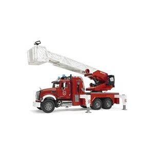 Bruder - 2821 - Camion Pompier MACK Granit avec Echelle et Pompe a Eau - Echelle 1:16 - 63 cm - Publicité