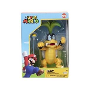 Jakks Pacific Figurine - - Super Mario Bros : Iggy + Bâton - 10 cm - Publicité