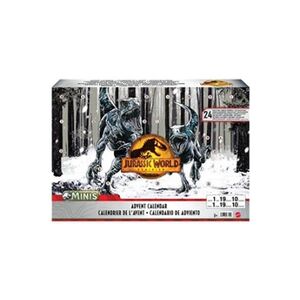 Mattel - Calendrier de l'Avent Jurassic World - Figurines d'action - 3 ans et + - Publicité