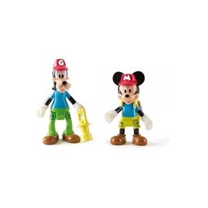 Disney Pack de 2 figurines Mickey et Dingo à l'aventure - Publicité