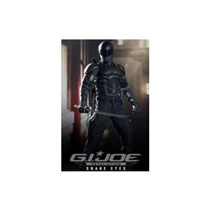 GENERIQUE Hot Toys - G.I. Joe Retaliation figurine Movie Masterpiece 1/6 Snake Eyes 3 - Publicité