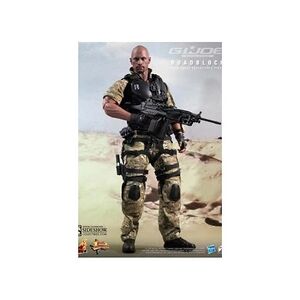 GENERIQUE Hot Toys - G.I. Joe Retaliation figurine Movie Masterpiece 1/6 Roadblock 30 - Publicité