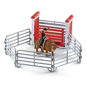 Schleich Farm World Bull Riding (cowboy) Figure 41419 - Publicité