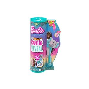 Barbie Poupée Cutie Reveal Série Jungle avec éléphant - Publicité