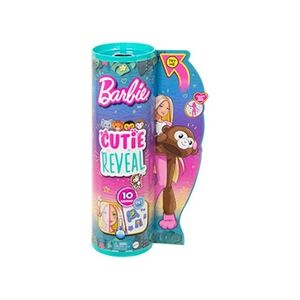 Barbie Poupée Cutie Reveal Série Jungle avec singe - Publicité