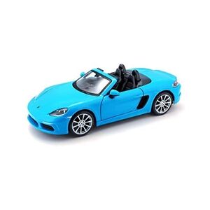 Bburago Véhicule Porsche 718 Boxter 1:24 Bleu - Publicité