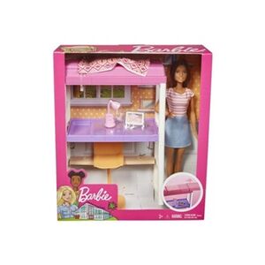 Barbie Playset Chambre avec poupée - Publicité