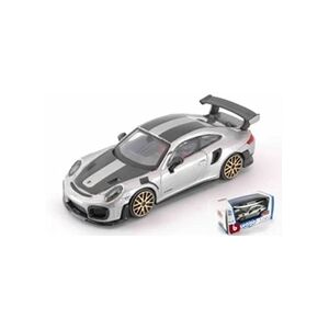 Bburago Voiture Porsche 1/43 Street Fire 911 Gt2 RS 2018 Argent - Publicité