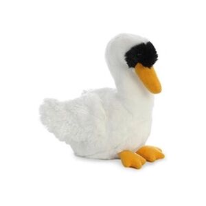 Aurora cygne câlin en peluche 20,5 cm blanc - Publicité