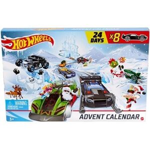 Hot Wheels calendrier de l'Avent garçons 52 cm carton - Publicité