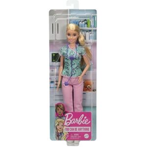 Barbie Poupée Infirmière avec accessoires - Publicité