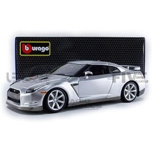 Bburago Voiture Miniature de Collection 1-18 - NISSAN GT-R R35 - 2009 - Silver - 12079S - 12079Z - Publicité