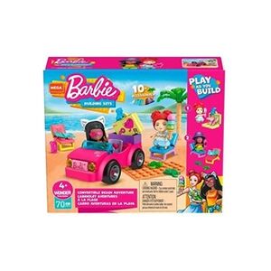 Mega Construx Barbie - Coffret Aventures a la plage - Jeu de construction - Des 4 ans - Publicité