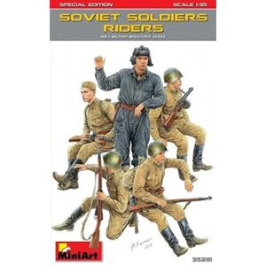 Mini Art Soviet Soldiers Riders.special Edition - 1:35e - Miniart - Publicité