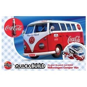 Airfix Quickbuild Coca-cola Vw Camper Van - - Publicité