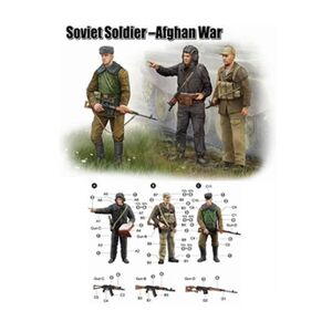 Trumpeter Soviet Soldier-afghan War - 1:35e - - Publicité