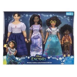 Jakks Pacific Coffret poupée Disney Encanto - Mirabel, Antonio, Isabela et Luisa - Publicité