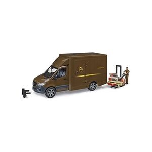 Bruder 02678 - Camion UPS Mercedes Benz Sprinter avec conducteur et accessoires - Publicité