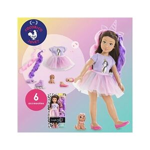 Coffret Poupée Mannequin Girls Luna Licorne - COROLLE - Publicité