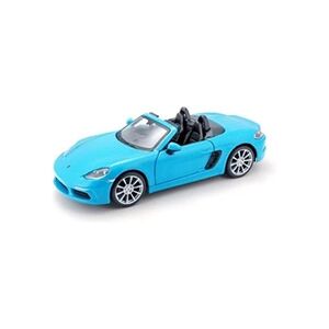 Bburago Burago-Porsche 718 Bleu à l'échelle 1:24 (18-21087B) - Publicité